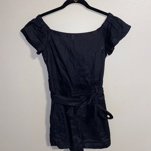 GUESS off the shoulder romper